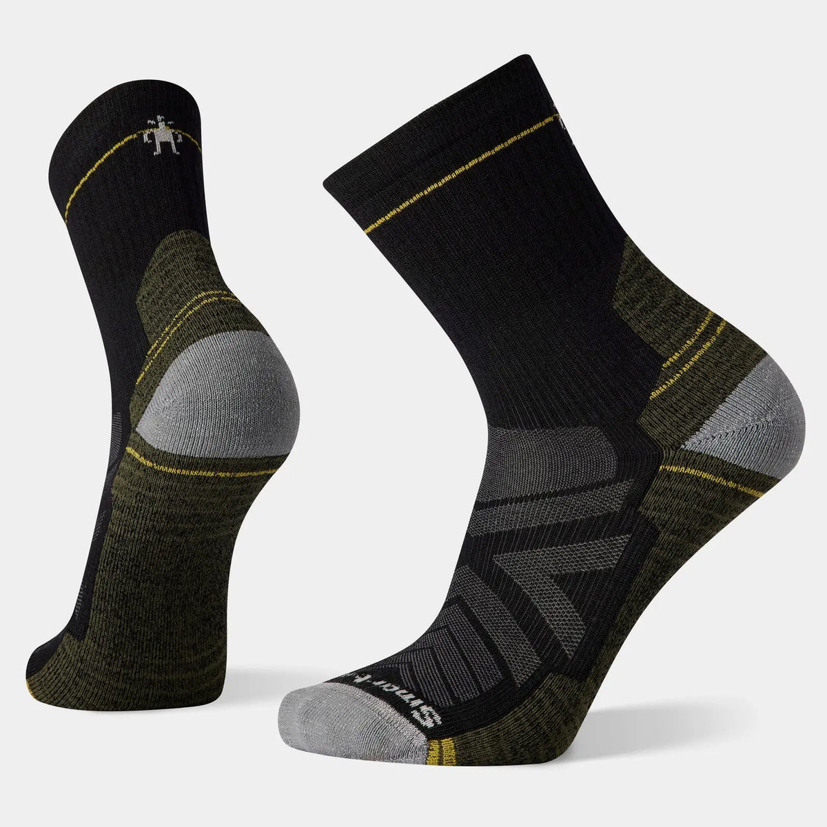 Smartwool Hike Light Cushion Mid Crew Socks – Breathable Merino Comfort SMART WOOL