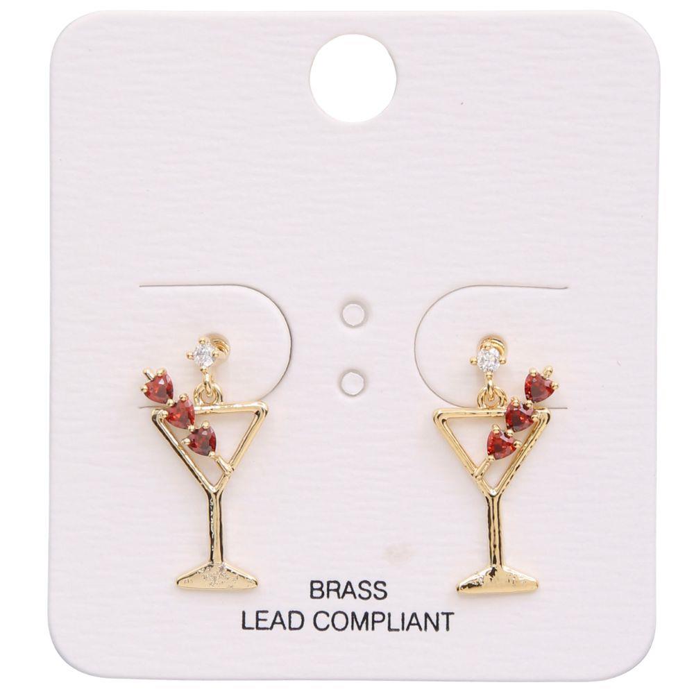 Joia After Hours Martini Earrings – Playful Cocktail-Inspired Jewelry JOIA TRADING CO.