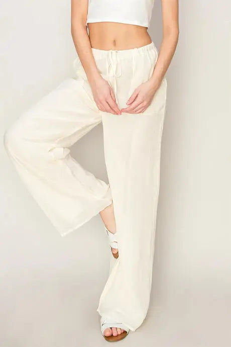 Hyfive Inc. Natalie High Waisted Pants – Effortless Style & Comfort