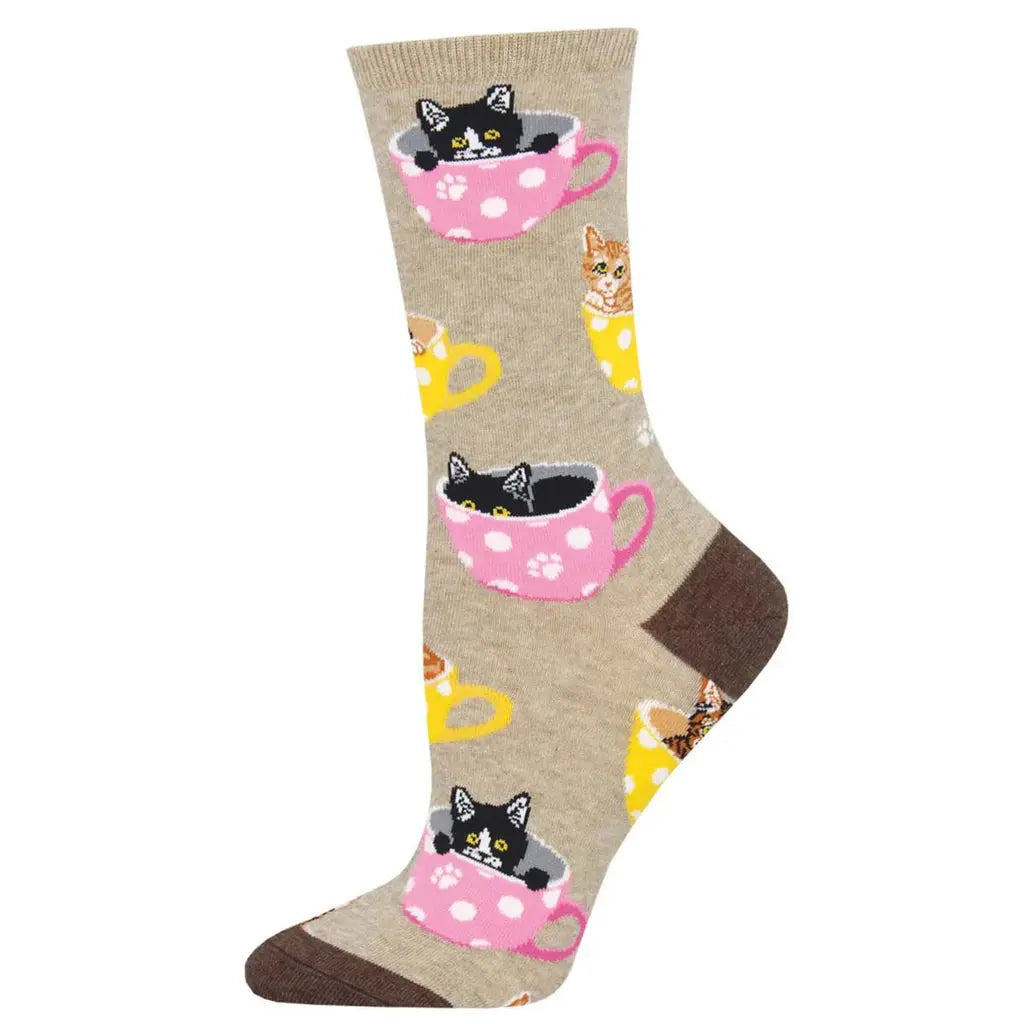 Women's Cat-Feinated Socks SOCK SMITH