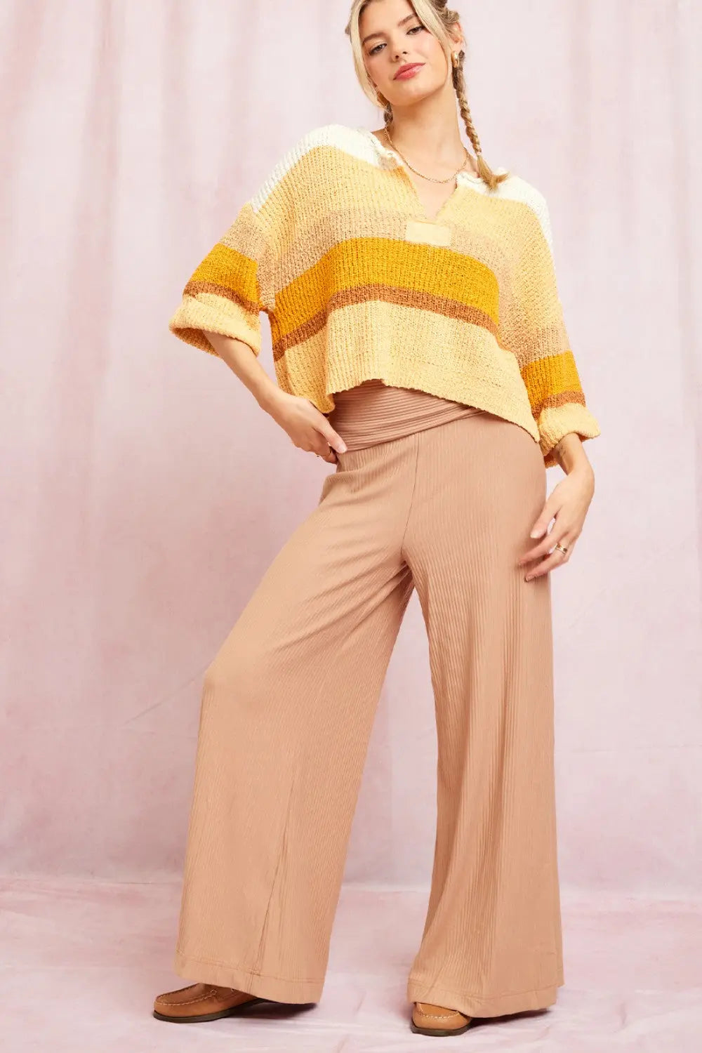 Camie Banded Waist Pant ILLA ILLA