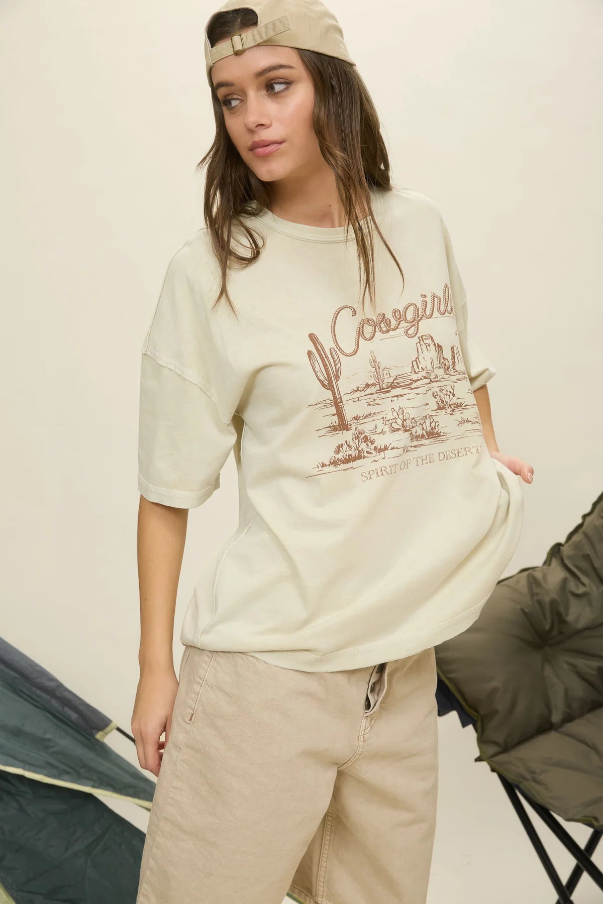 Blu Pepper Roped In Love Top – Cowgirl Western Graphic Tee BLU PEPPER