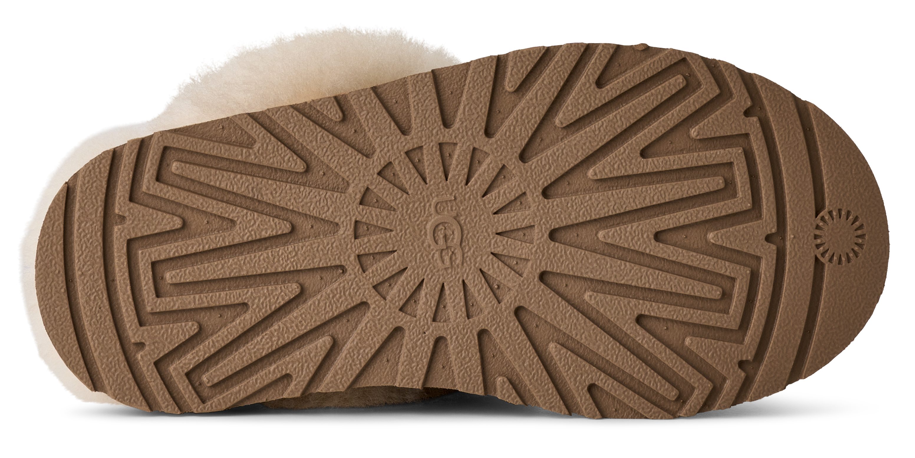 Kid’s UGG Disquette – Cozy Platform Slipper with Sheepskin Collar UGG