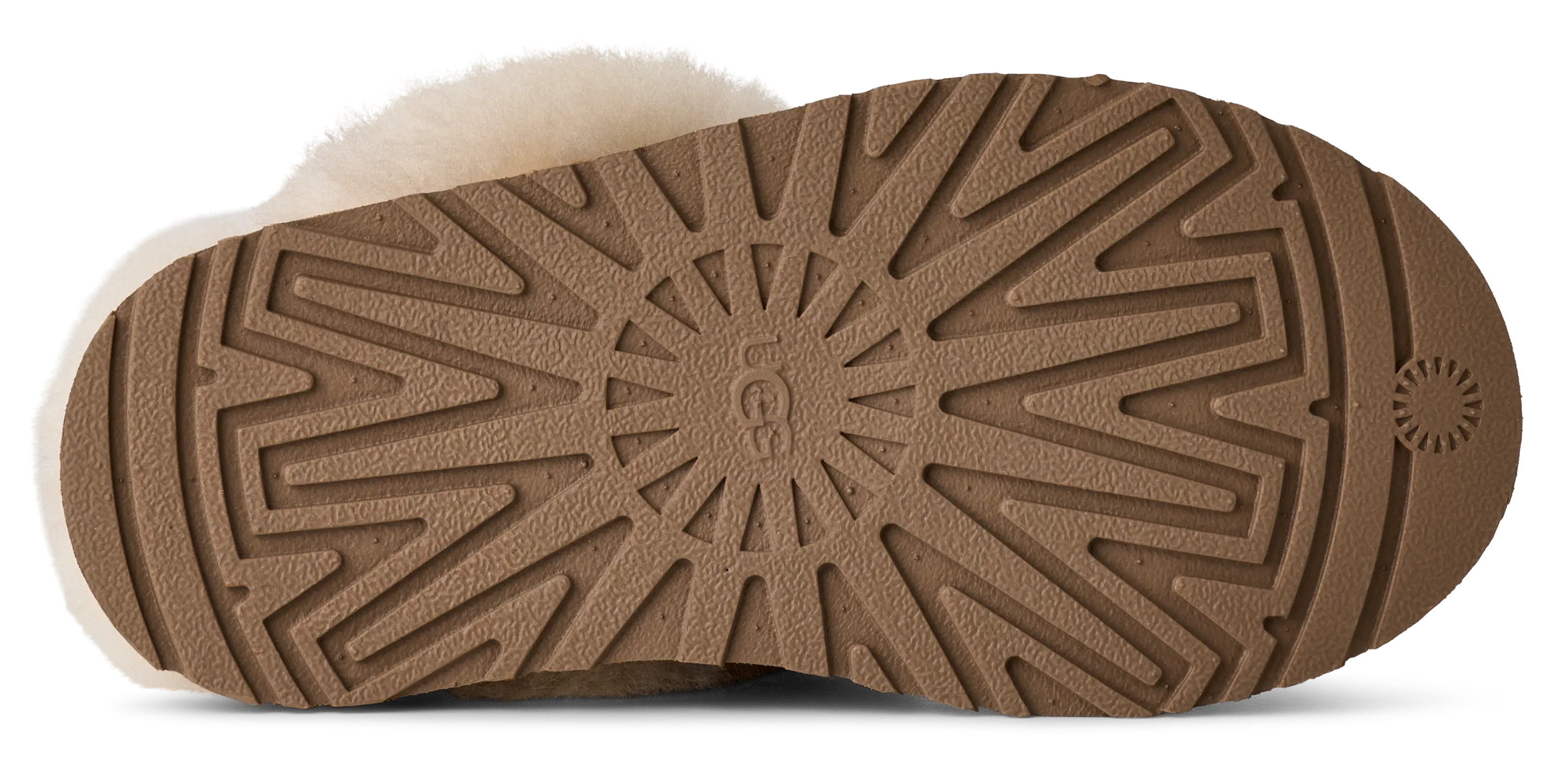 Kid’s UGG Disquette – Cozy Platform Slipper with Sheepskin Collar UGG