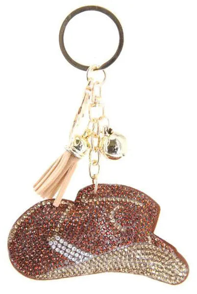Joia Badazzled Keychains – Rhinestone Tassel Key Chain Accessory JOIA TRADING CO.