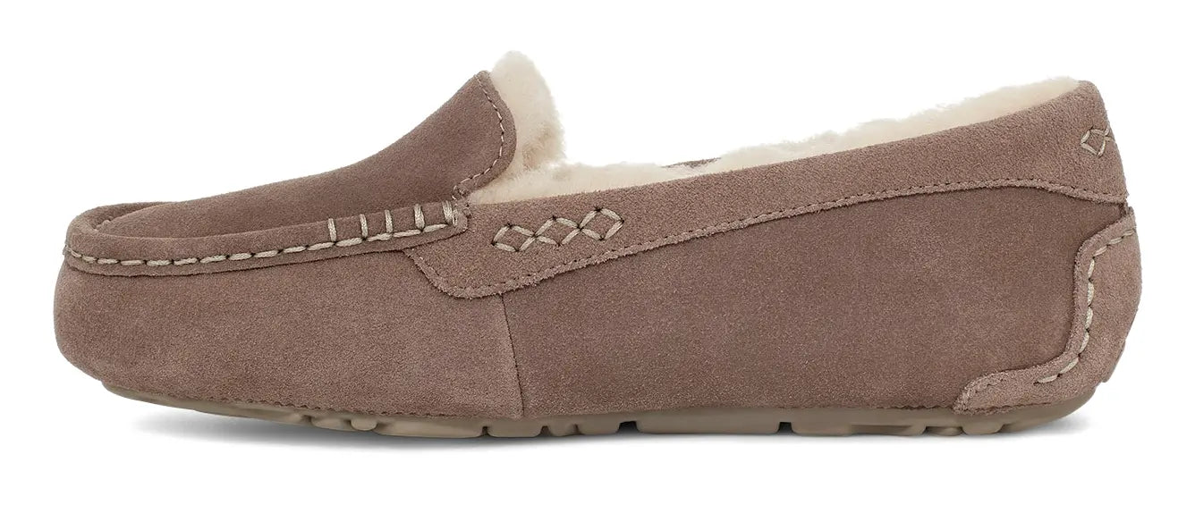 Women's UGG Ansley – Classic Suede Moccasin with Wool Lining UGG