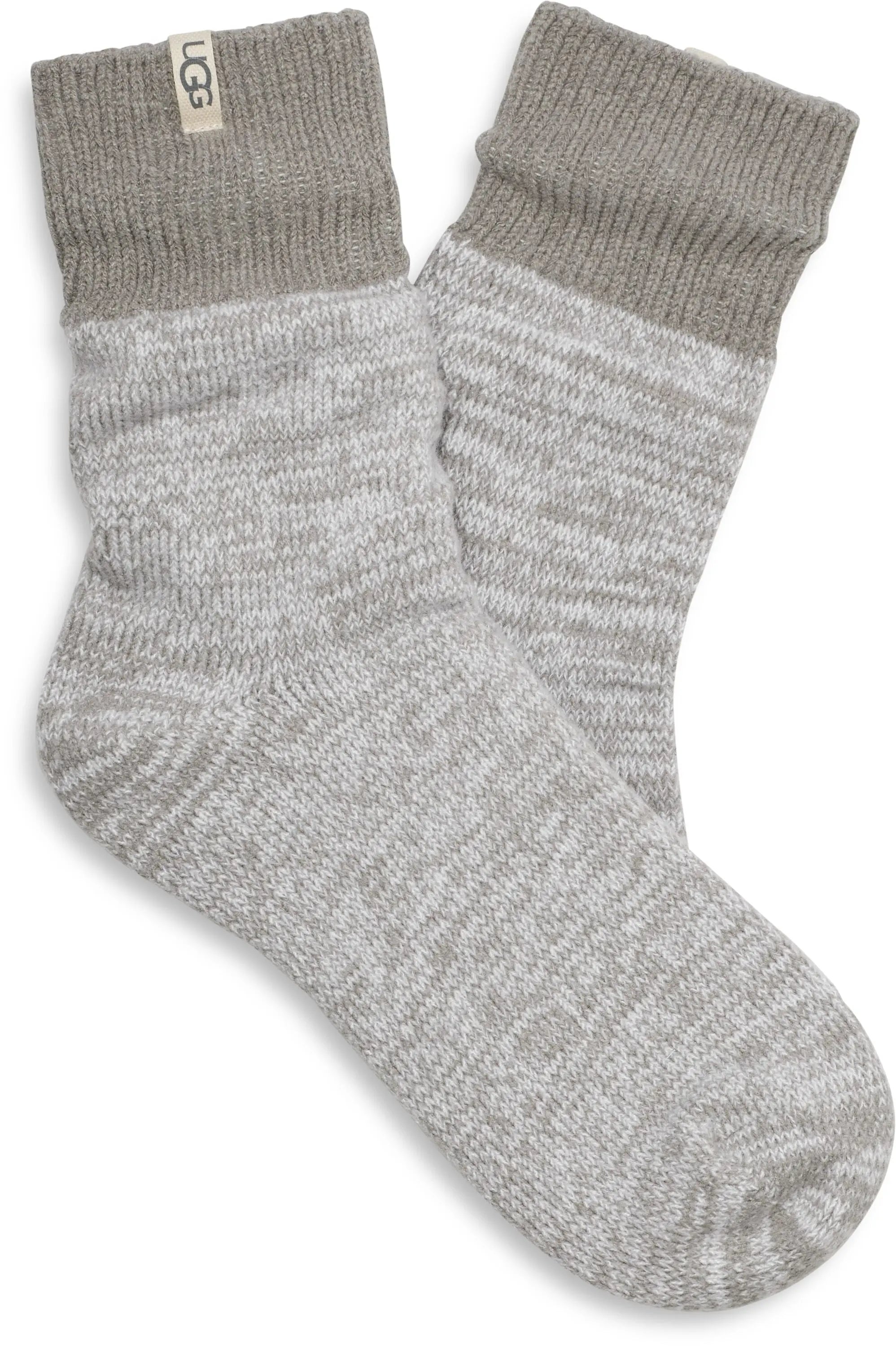 Women's UGG Rib Knit Slouchy Quarter Socks – Cozy Everyday Comfort UGG