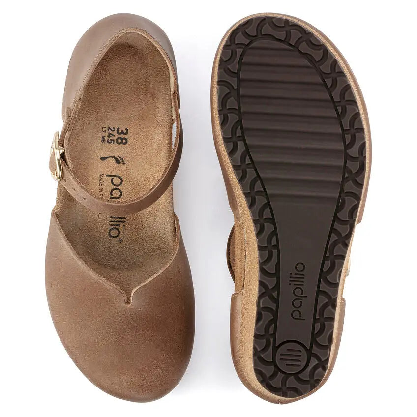 Birkenstock Mary Ring-Buckle Leather – Classic Comfort with a Stylish Twist BIRKENSTOCK