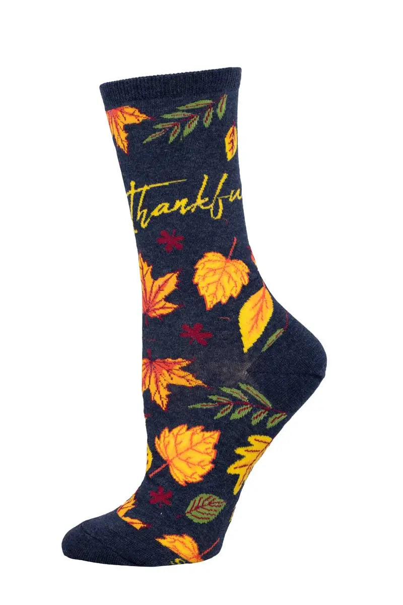 Women's Thankful For Fall Socks SOCK SMITH