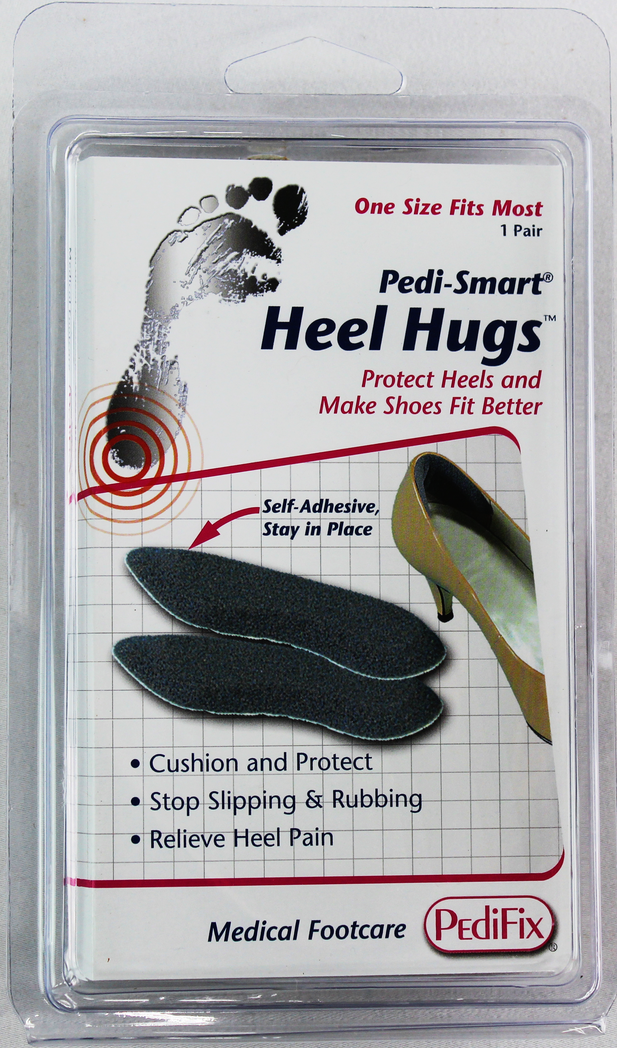 PediFix Pedi-Smart Heel Hugs – Cushioning Relief for Slipping & Rubbing Shoes PEDIFIX
