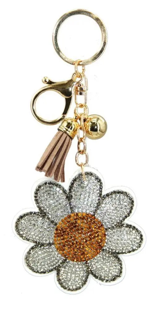 Joia Badazzled Keychains – Rhinestone Tassel Key Chain Accessory JOIA TRADING CO.