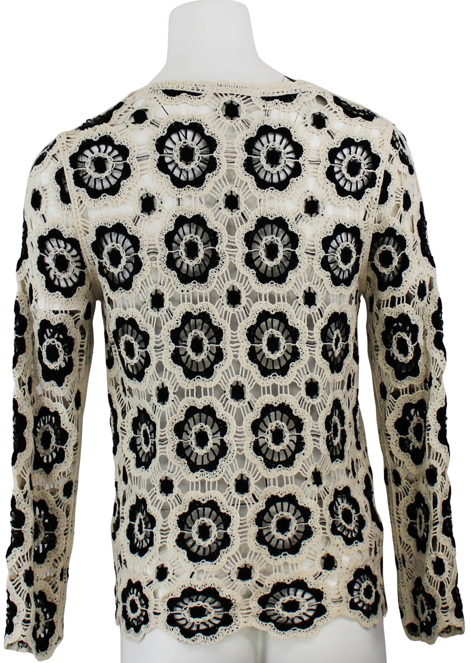 Keren Hart Blissful Bloom Top – Crochet Boho Top with Scalloped Hem KEREN HART