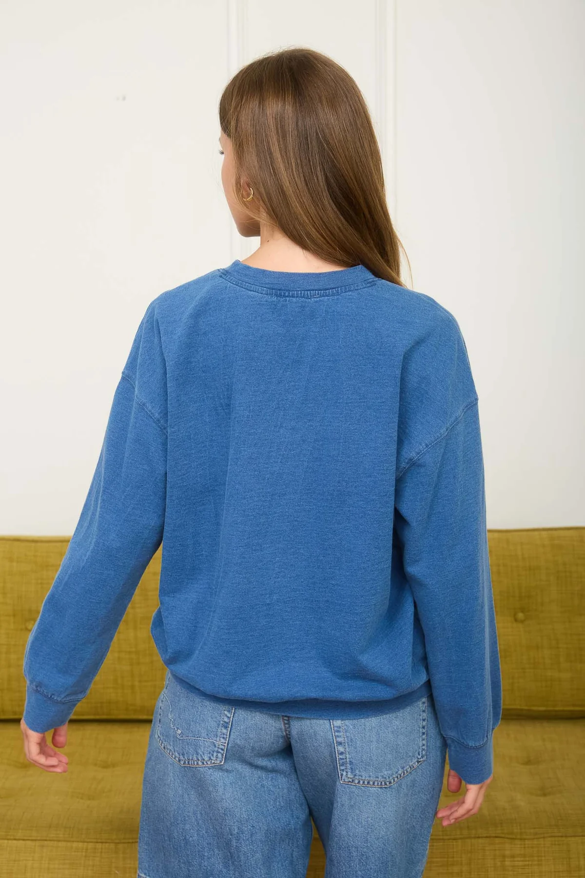Blu Pepper Mom Club Crewneck – Drop Shoulder Sweatshirt BLU PEPPER