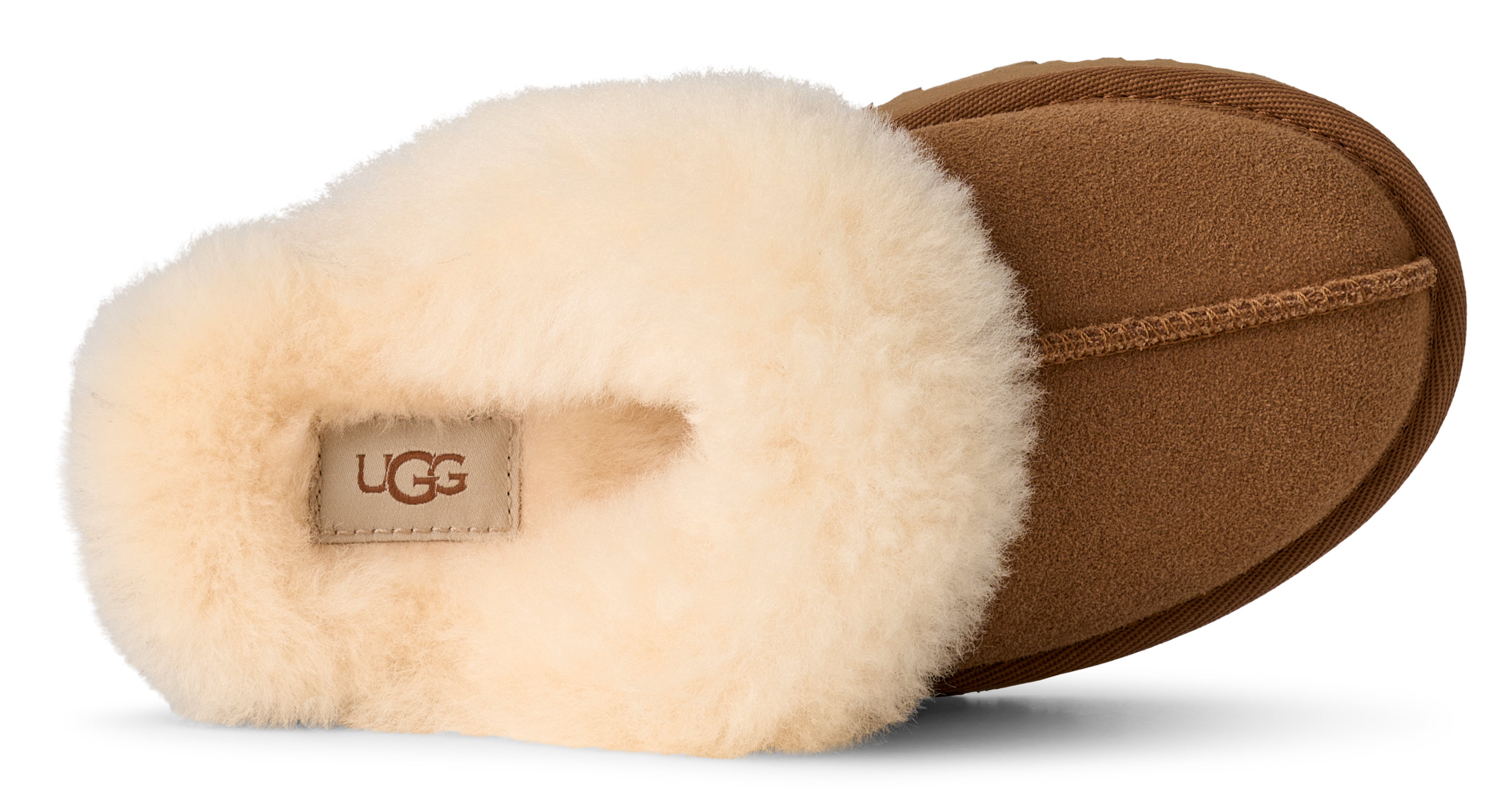 Kid’s UGG Disquette – Cozy Platform Slipper with Sheepskin Collar UGG