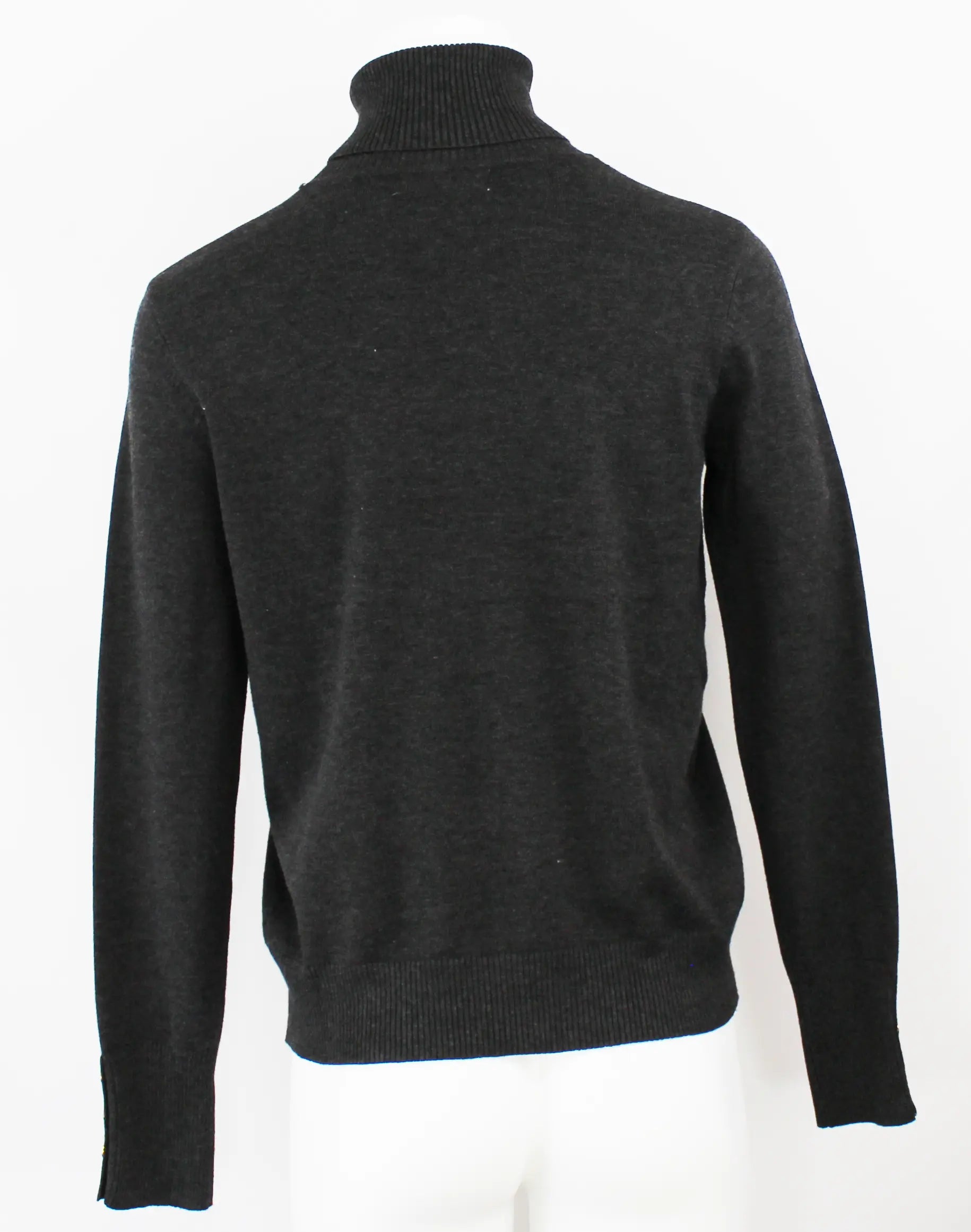 Keren Hart Susan Pullover Sweater – Soft Knit Turtleneck with Button Cuffs KEREN HART