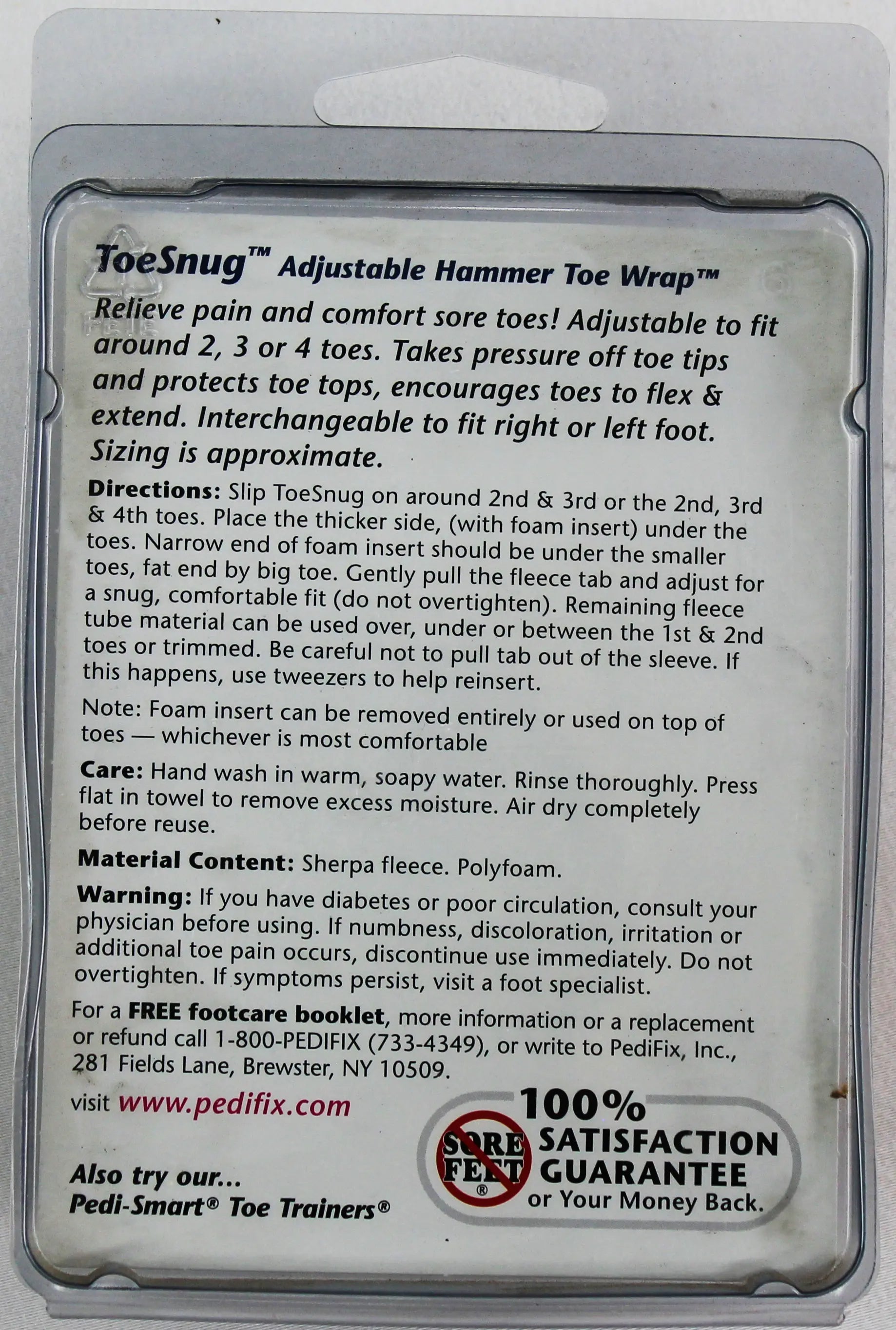 Adjustable Hammer Toe Wraps PEDIFIX