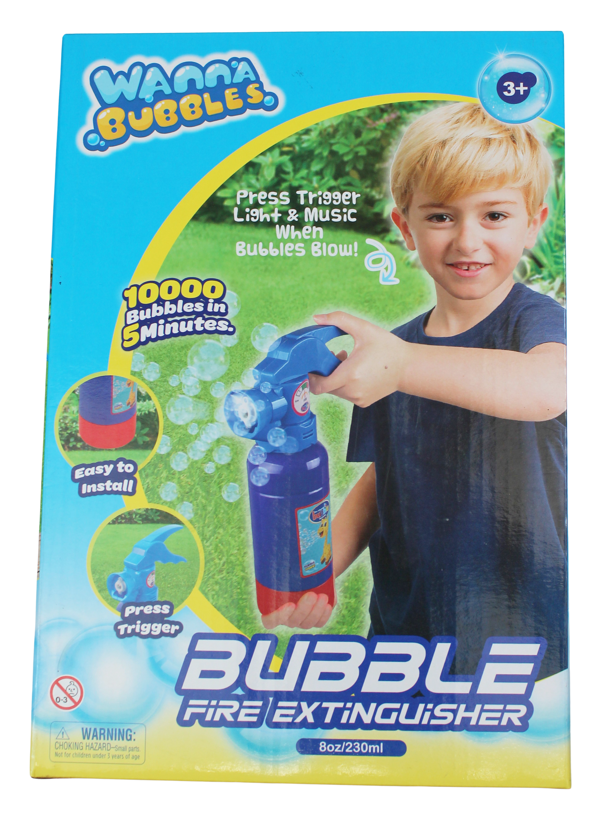 Joia Bubble Fire Extinguisher – Kids Bubble Blaster Toy JOIA TRADING CO.