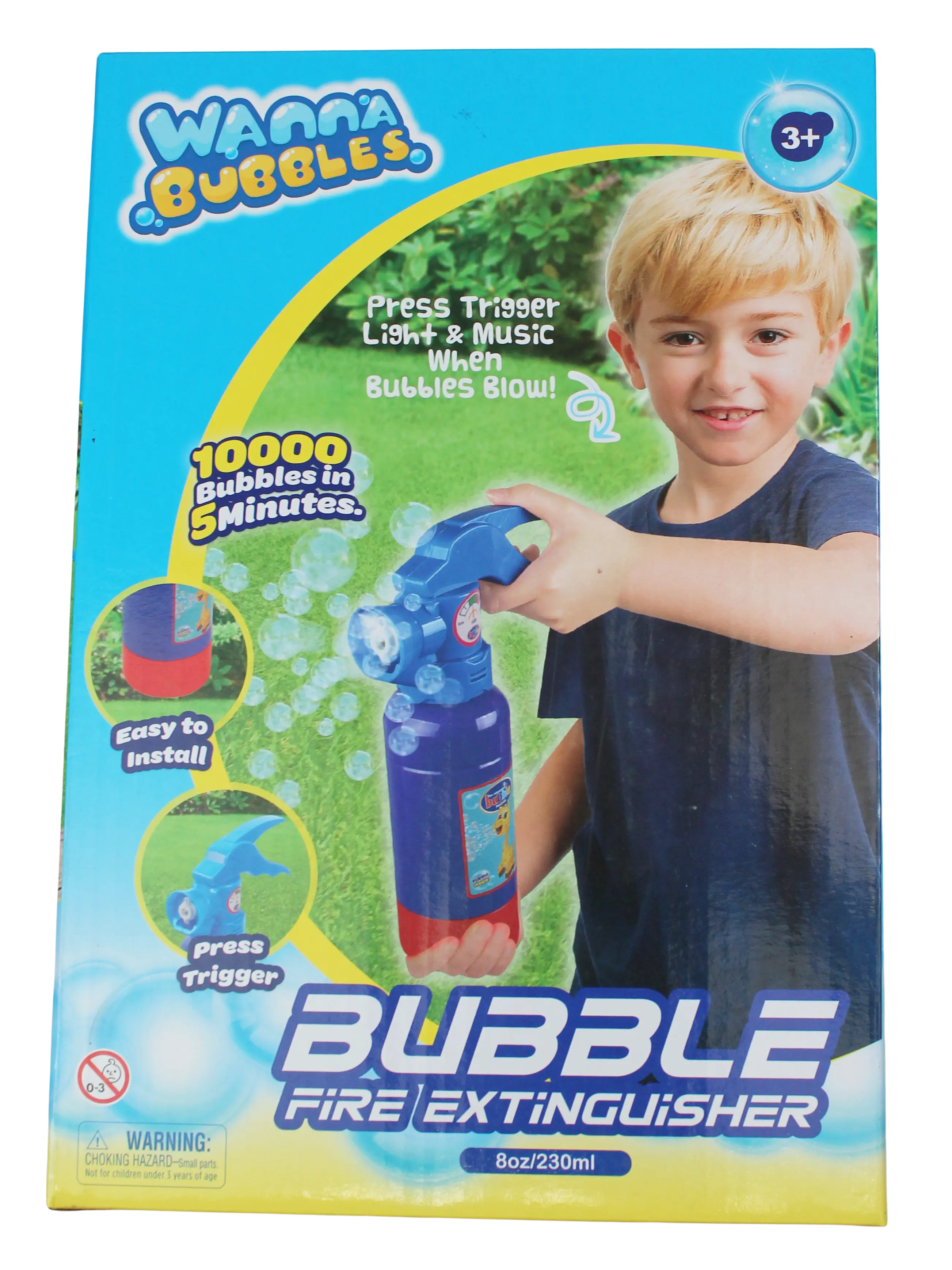 Joia Bubble Fire Extinguisher – Kids Bubble Blaster Toy JOIA TRADING CO.