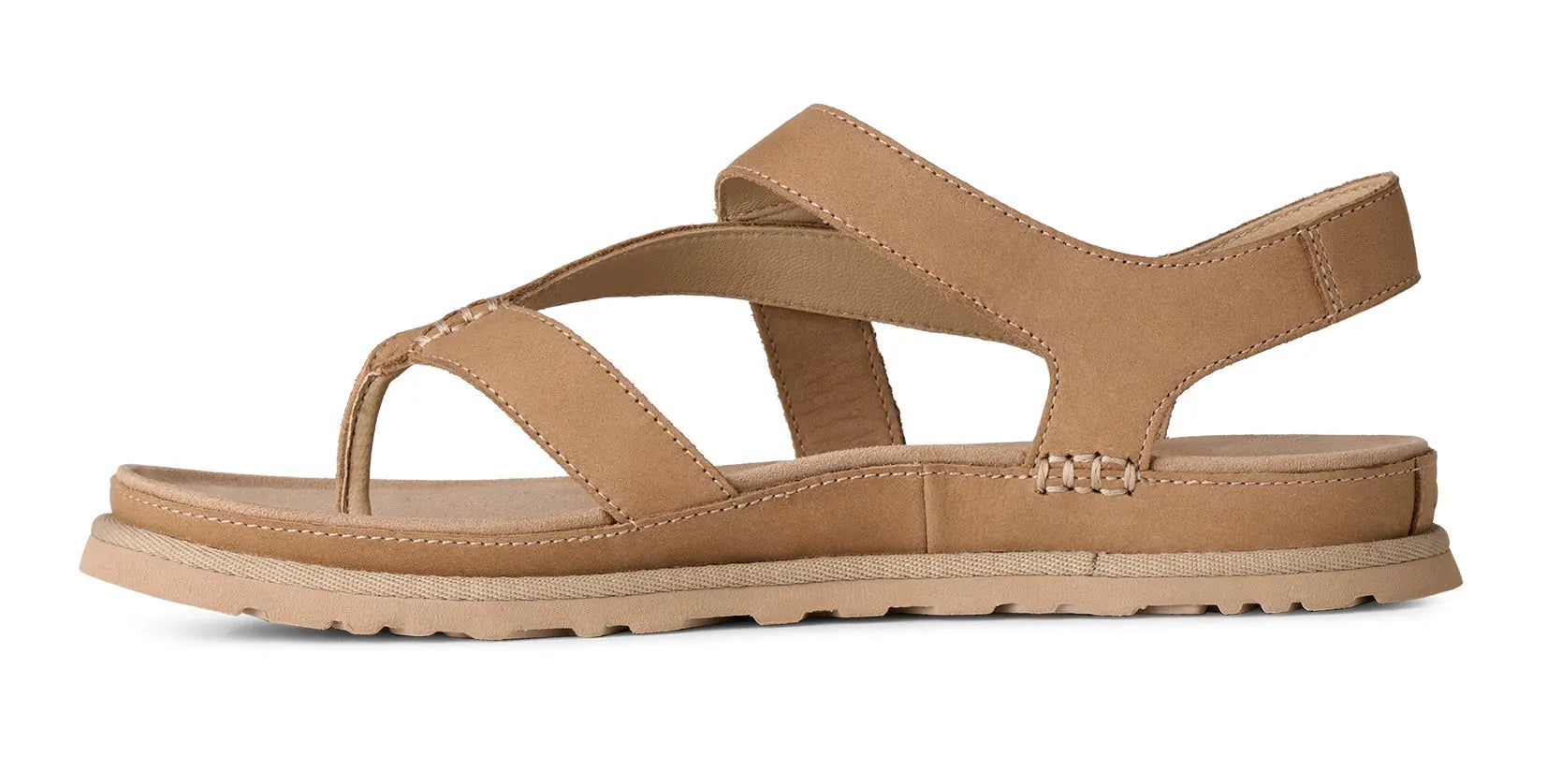 Women's UGG GoldenGaze Toe Post – Leather Strappy Adjustable Sandals UGG