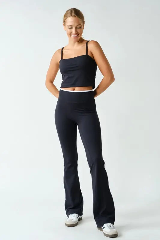 Mono B Venice Straight-Neck Cami Tank – Straight Neck Tank Top