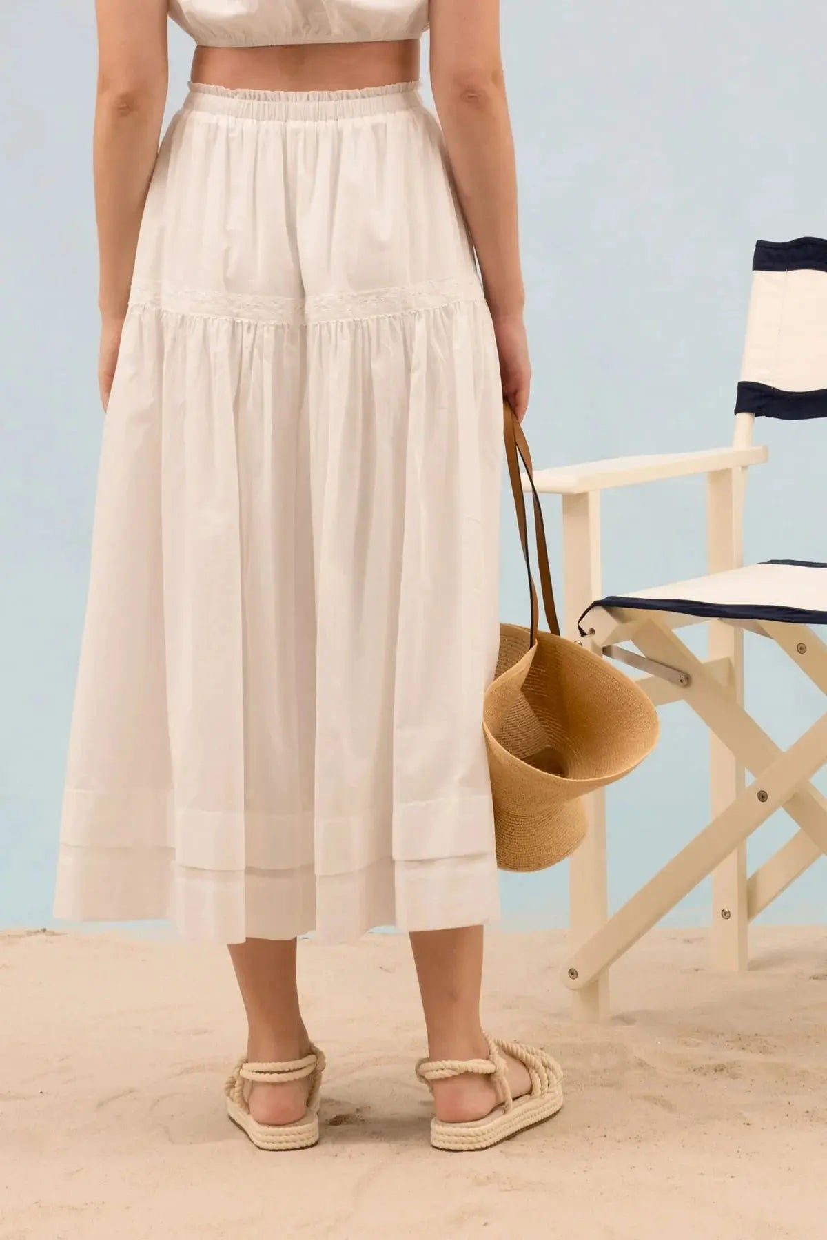 Pretty in Summer Skirt BLU PEPPER