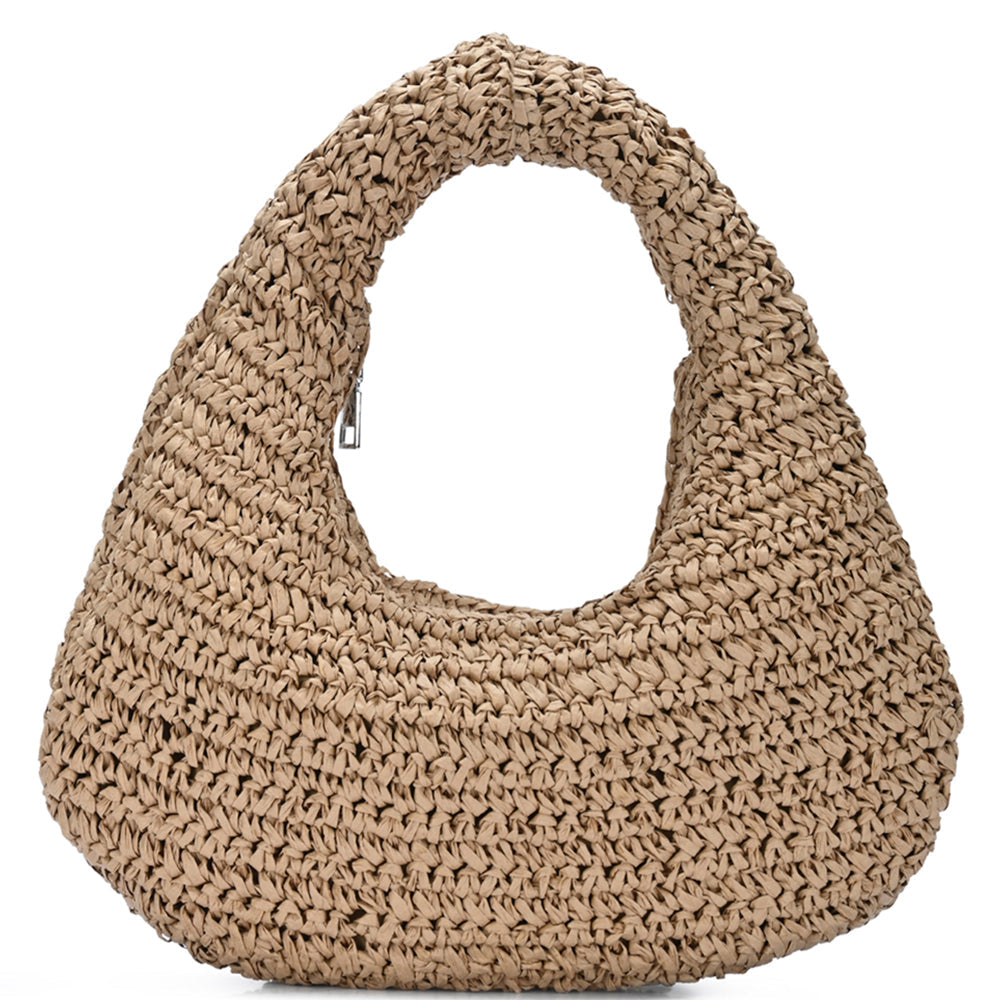 Joia Sunlit Shore Bag – Woven Hobo Beach Style JOIA TRADING CO.
