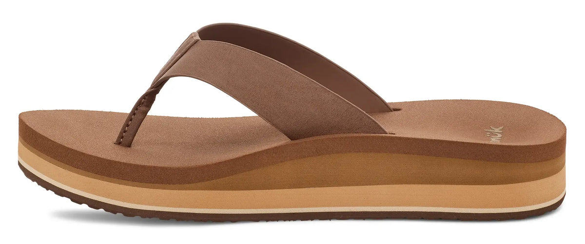 Women's Sanuk Highland Sandals – Comfort Platform Flip Flops SANUK