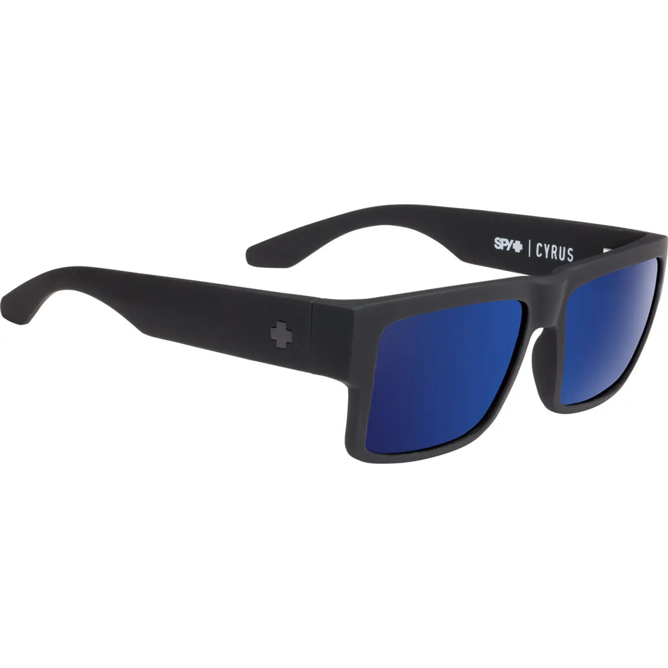 SPY+ Cyrus Sunglasses – Square Frame with Enhanced Color & Contrast SPY OPTIC USA