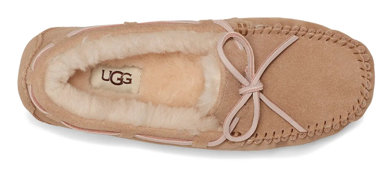 Women's UGG Dakota – Cozy Suede Moccasin with Wool Lining UGG