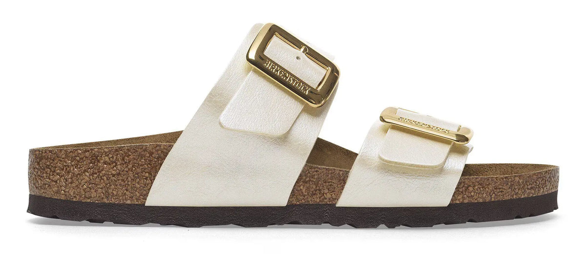 Women's Birkenstock Sydney Luxe Buckle Birko-Flor Sandals – Polished Style Sandal BIRKENSTOCK