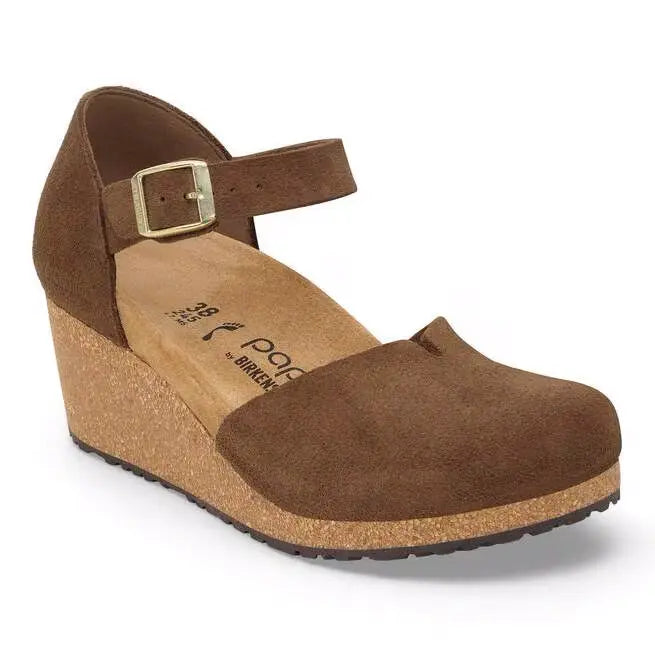 Birkenstock Mary Ring-Buckle Leather – Classic Comfort with a Stylish Twist DARK TEA / N / 41 BIRKENSTOCK