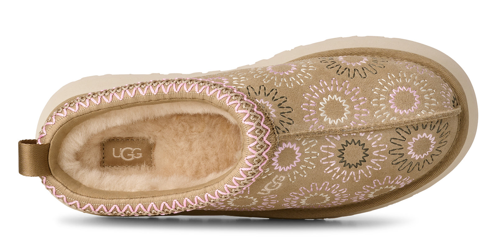 Women’s UGG Tazz Sun Stitch – Embroidered Platform Slip-On UGG