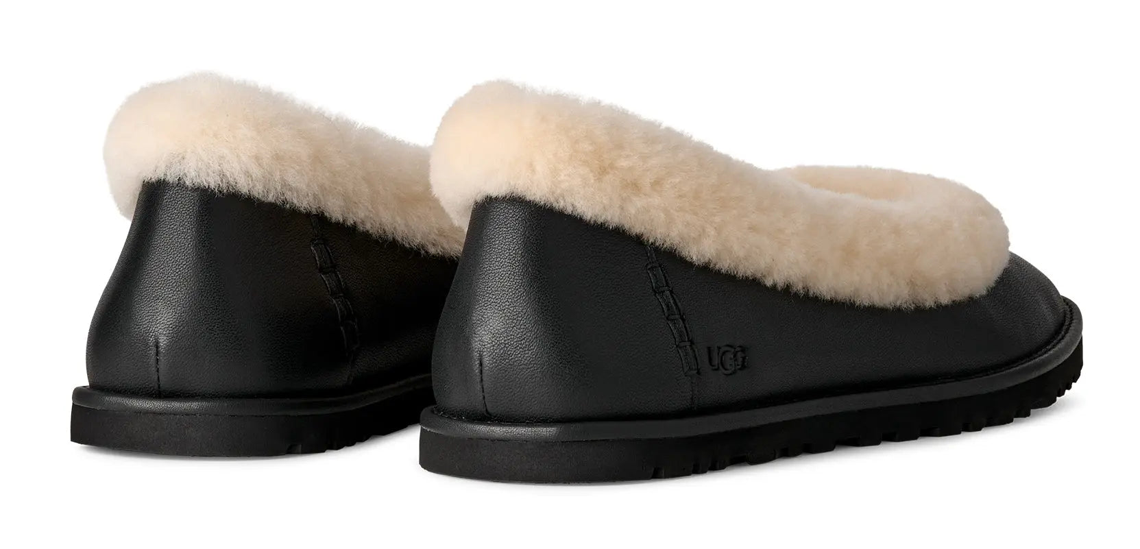 Women's UGG Zora Leather Ballet Flat – Classic Style Meets Plush Comfort UGG
