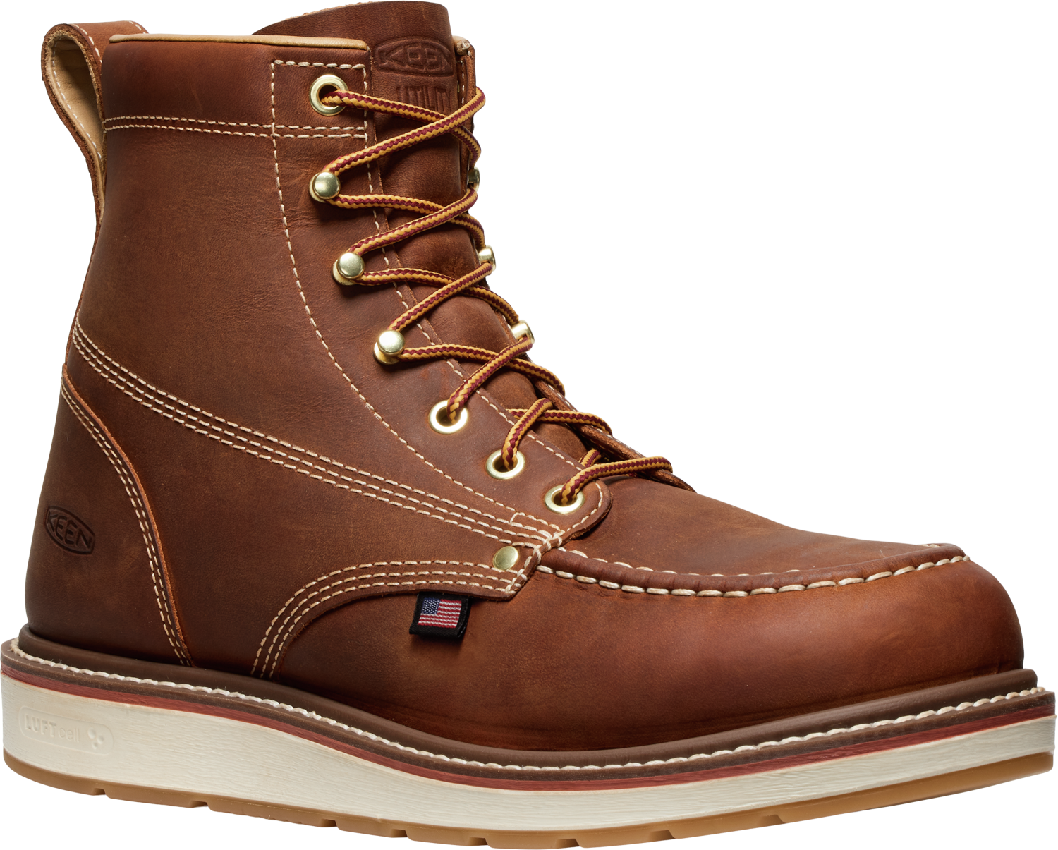 Men's KEEN Utility Liberty 6” Soft Toe – American Built Work Boot KEEN UTILITY