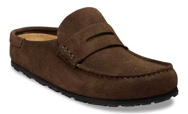 Birkenstock Naples Wrapped – Suede Loafer-Style Clog BIRKENSTOCK
