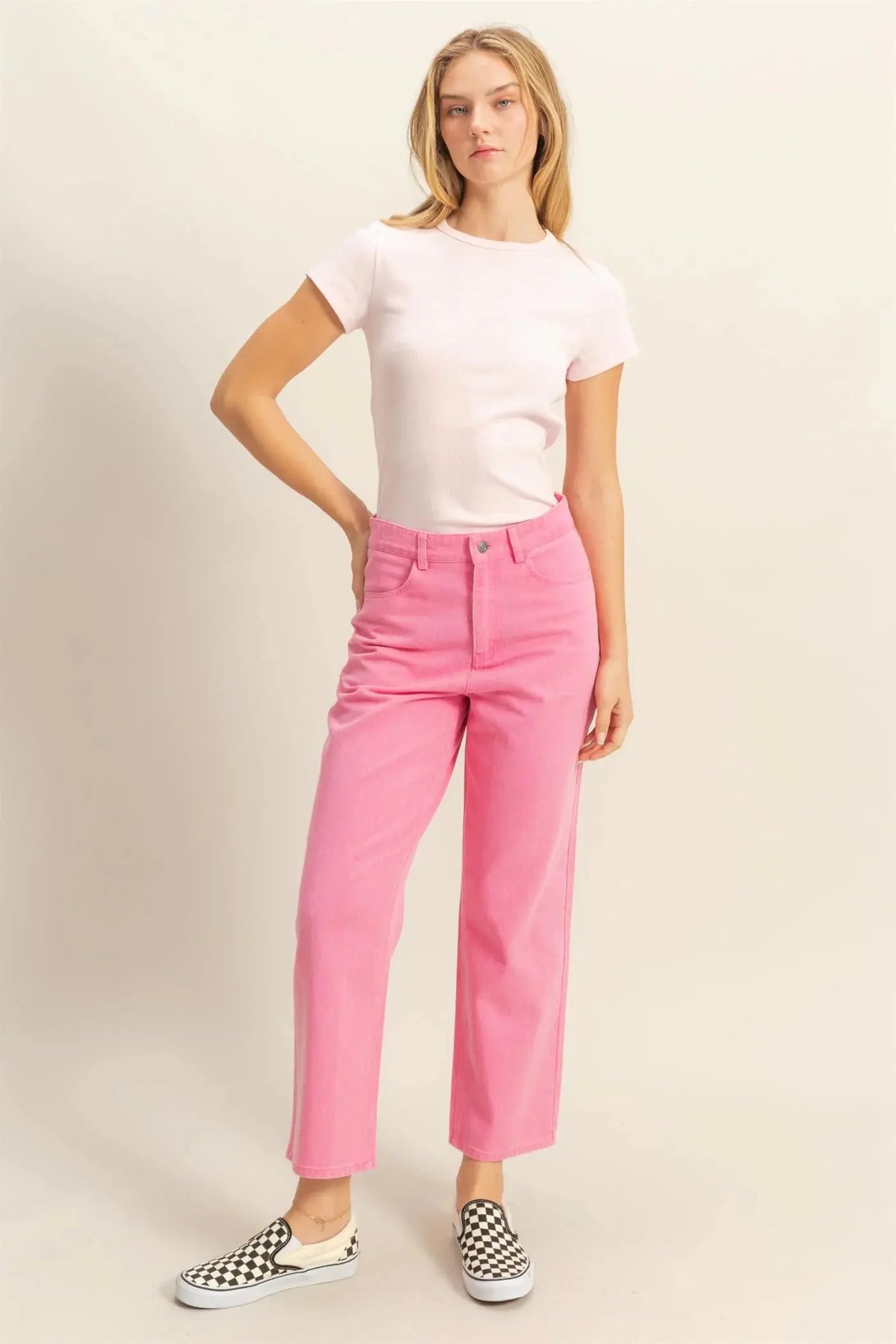 Hyfive Inc. Ribbed Spring Tee – Flattering, Everyday Style HYFIVE INC