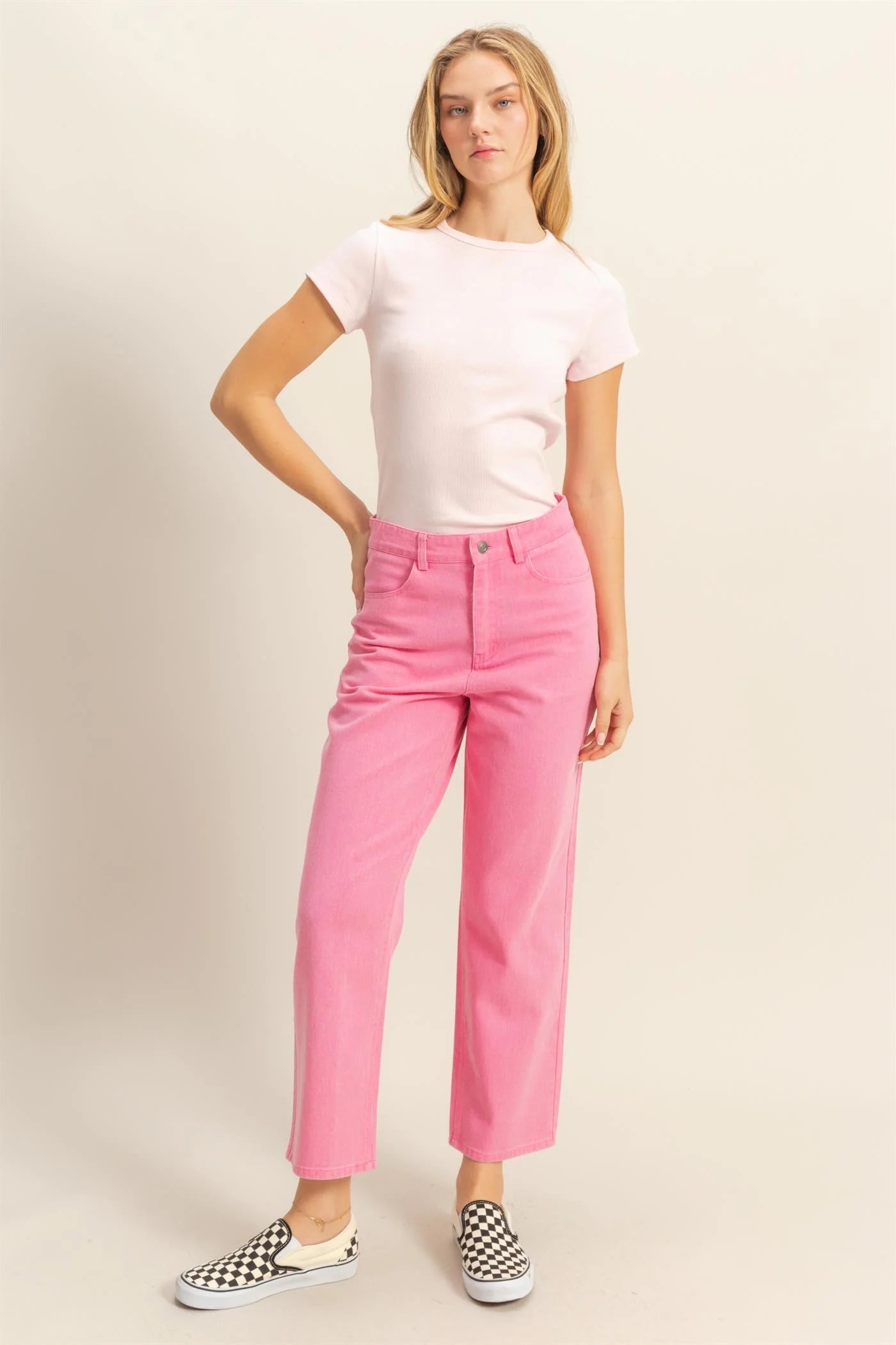 Hyfive Inc. Ribbed Spring Tee – Flattering, Everyday Style HYFIVE INC