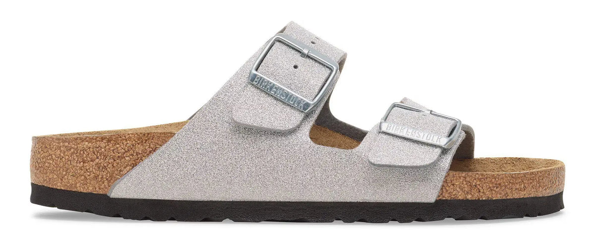 Women's Birkenstock Arizona Synthetic Sandals – Classic Glitter Adjustable Two Strap Sandal BIRKENSTOCK