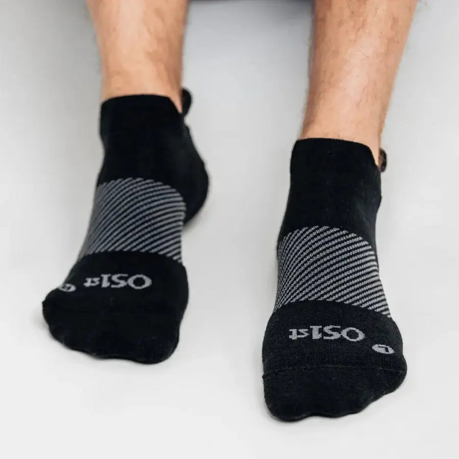 OS1st Wicked Comfort Merino No Show Socks – Moisture-Wicking, Durable, All-Day Comfort OS1st