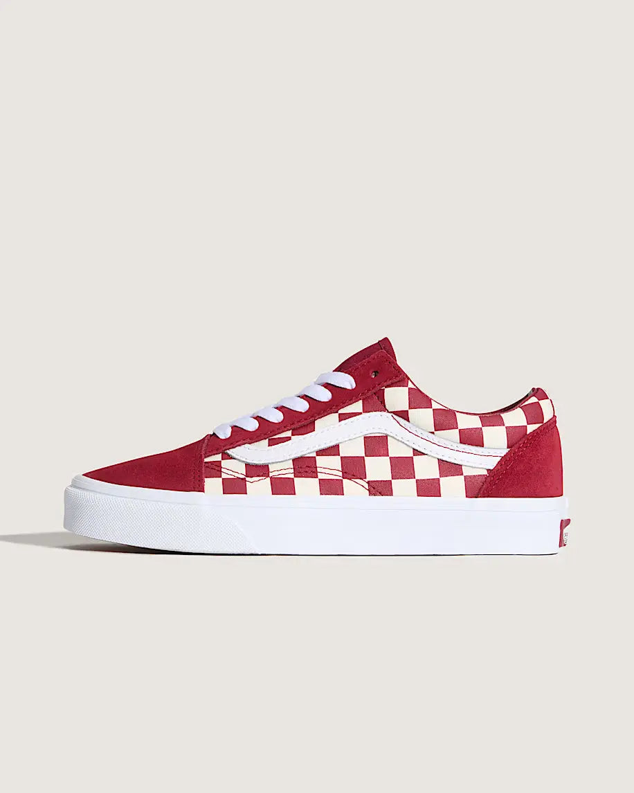 Vans Old Skool Checkerboard – Low-Top with Signature Waffle Outsole VANS