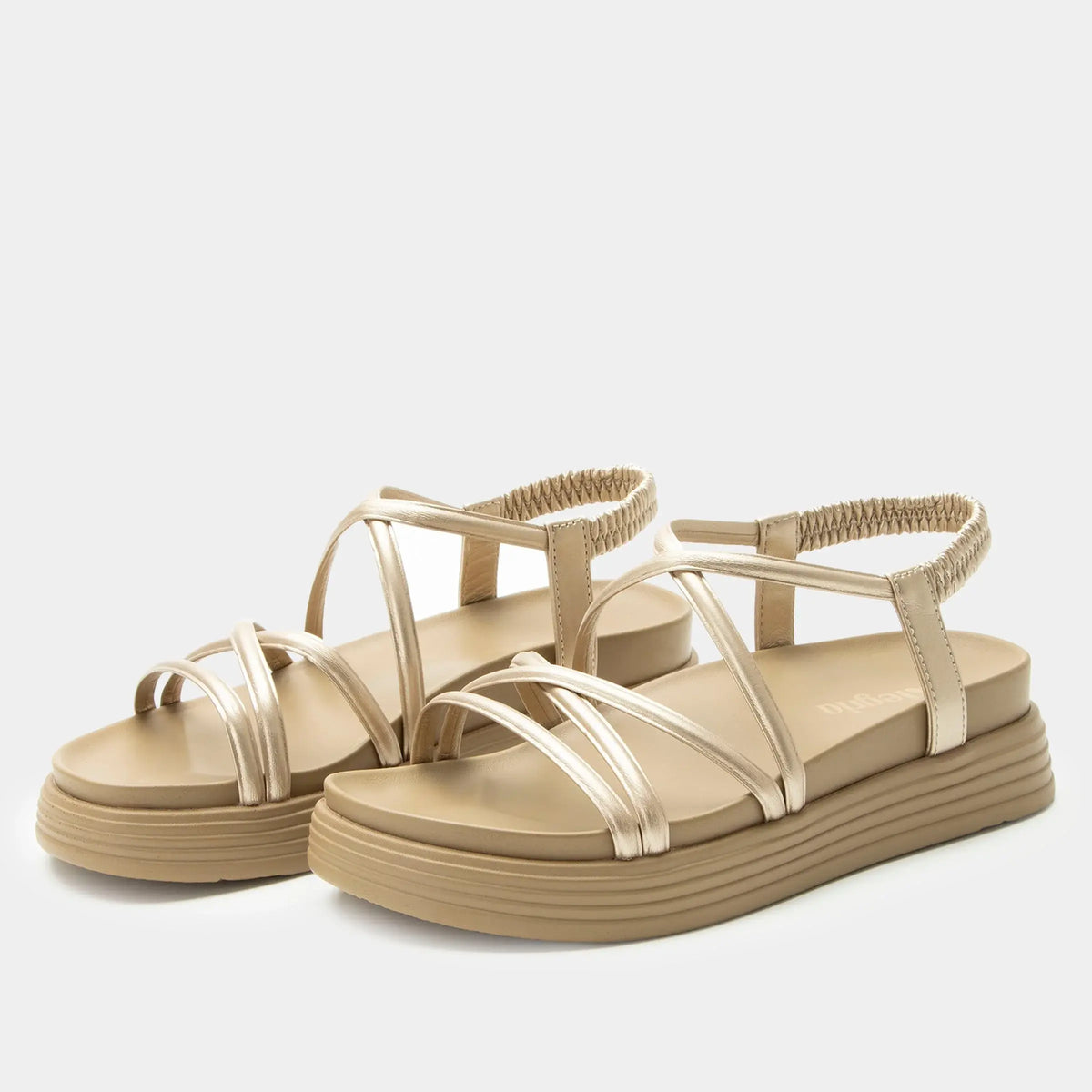 Women's Alegria Audie Sandal – Sleek Vegan Comfort with Arch Support