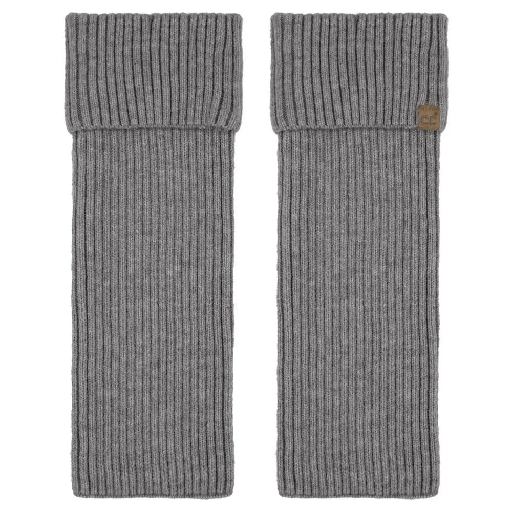 C.C. Rib Knit Leg Warmers – Soft & Stylish Cold-Weather Accessory JOIA TRADING CO.