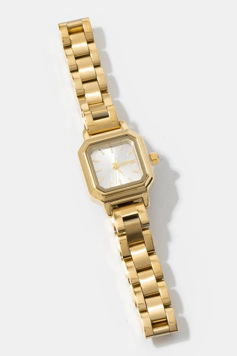Fame Aurelia Square Watch – Retro Square Watch FAME ACCESSORIES