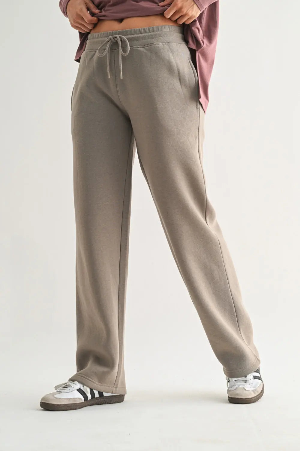 Mono B Cotton Blend Sweat Pants – Soft, Wide-Leg & Effortlessly Cozy MONO B