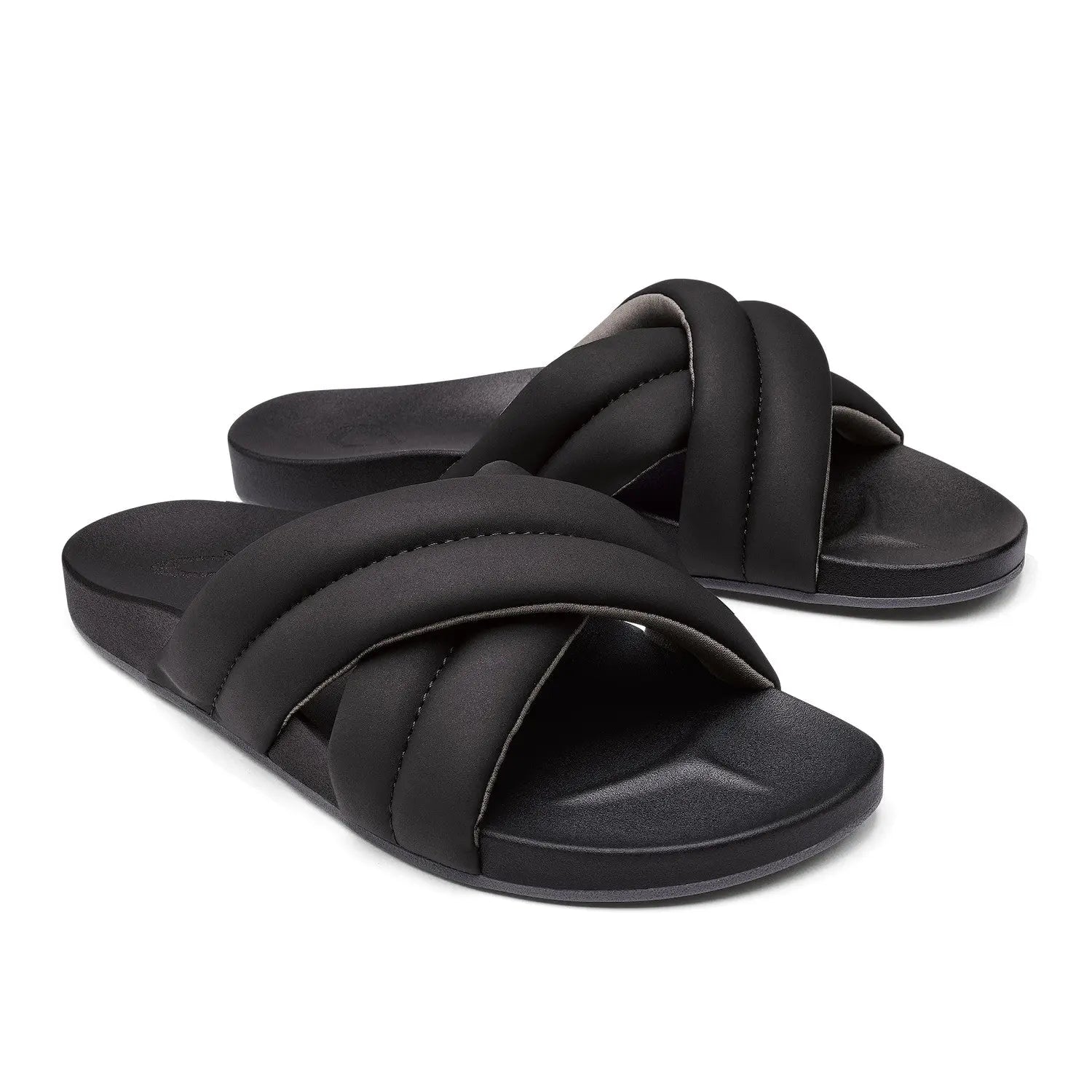 Women's OluKai Hila – Water-Friendly Puffy Strap Slide OLUKAI