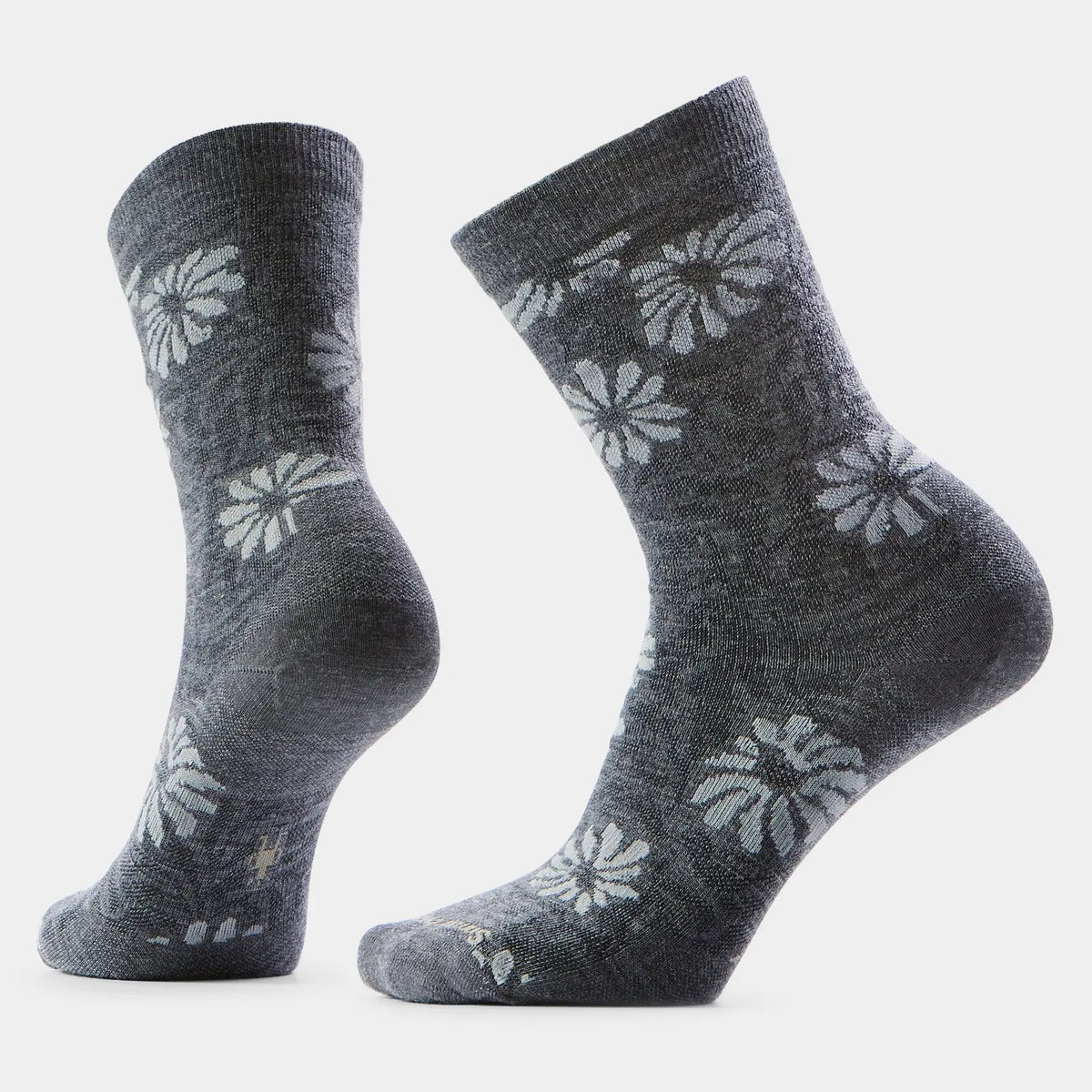 Women's Smartwool Everyday Floral Crew Socks – Merino Wool Comfort SMART WOOL