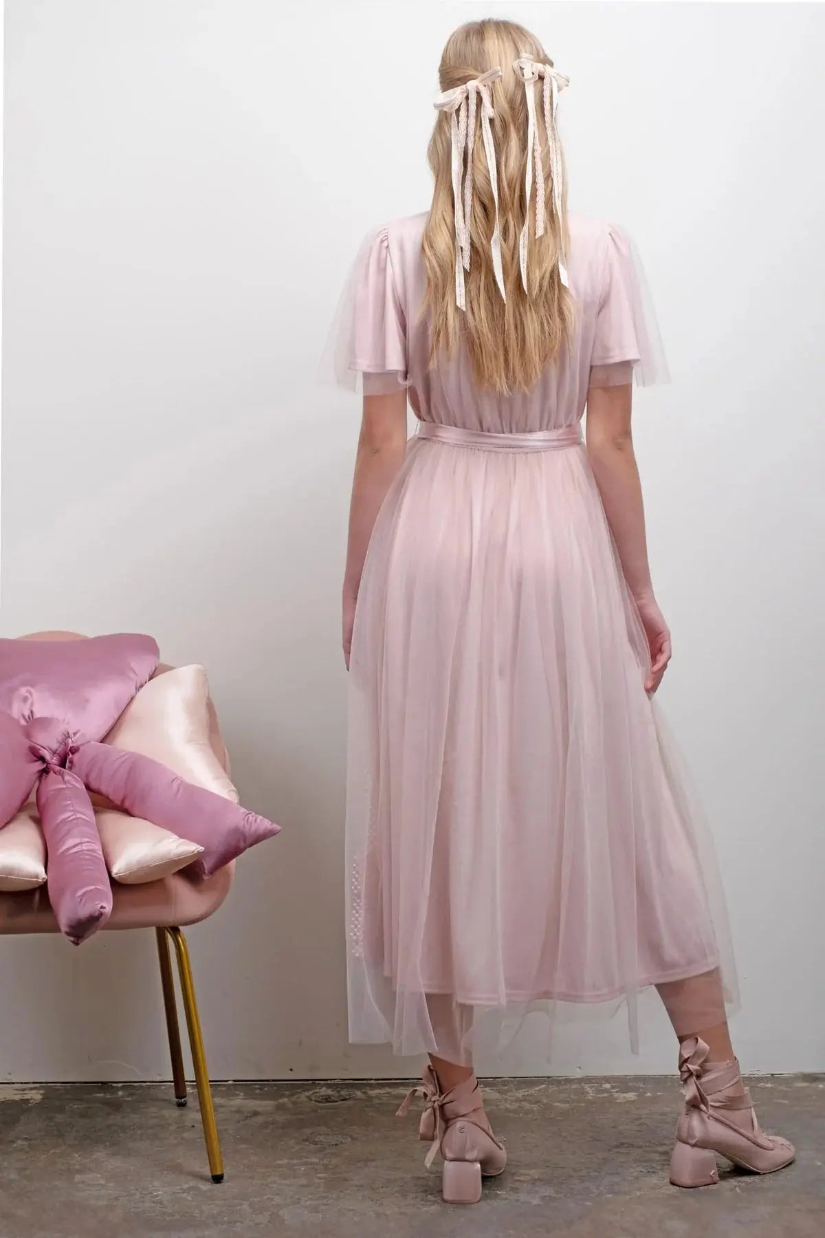 Bella Tulle Dress BLU PEPPER