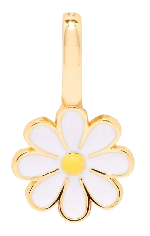 Pura Vida Harper Daisy Charm – Enamel Flower Jewelry Accessory PURA VIDA BRACELETS