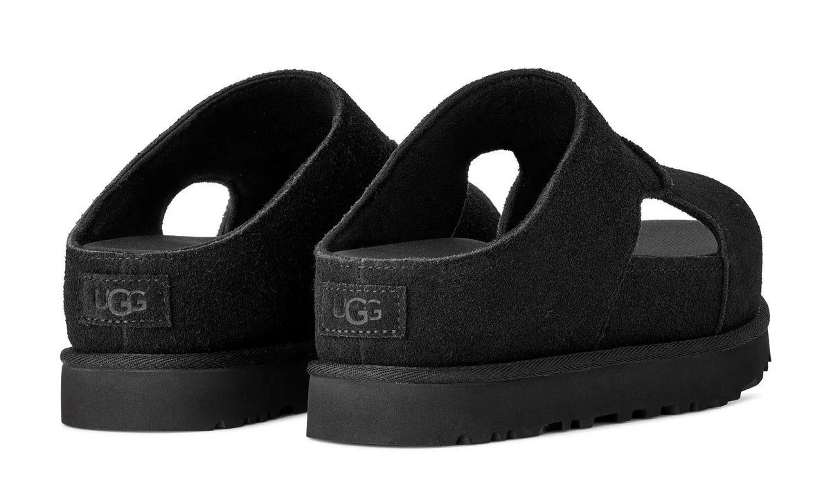 Women's UGG Goldenstar Hi Cutout Slide – Suede Slip-On Sandals UGG