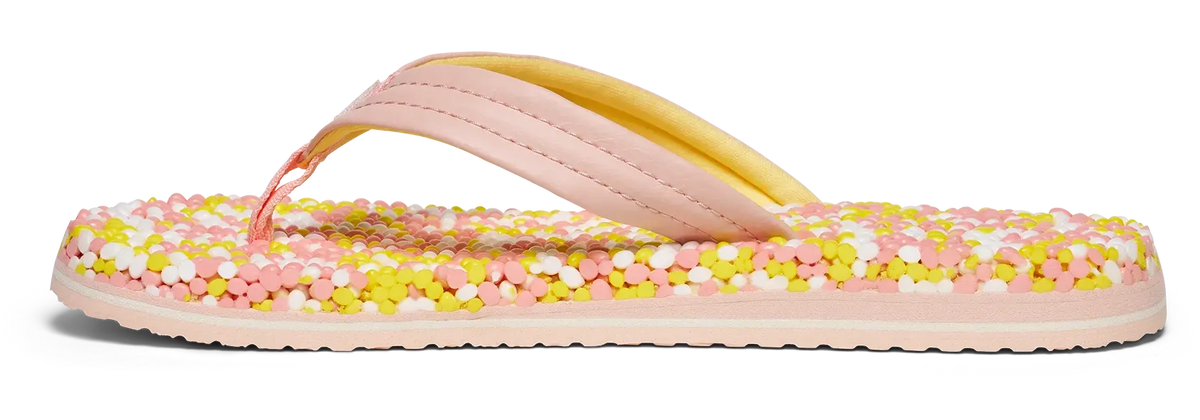 Kid's Sanuk Bubblecush Sandals – Bouncy Footbed Flip Flops SANUK